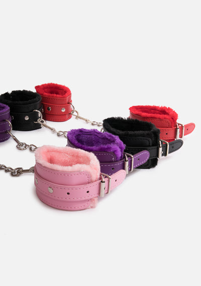 Dominate Vegan Leather Cuffs (4 Colors)